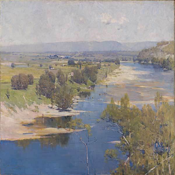 arthur streeton_the purpl moon's transparant might 1896