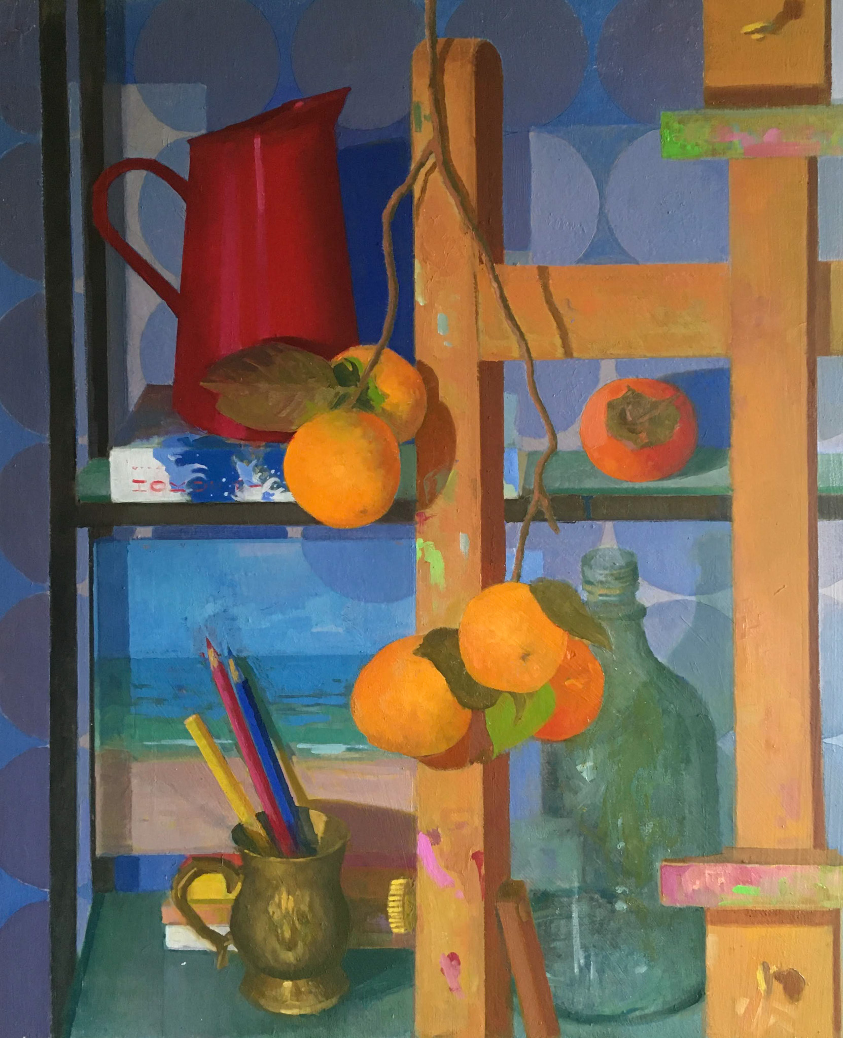 Persimmons
50cm x 60cm
oil on board