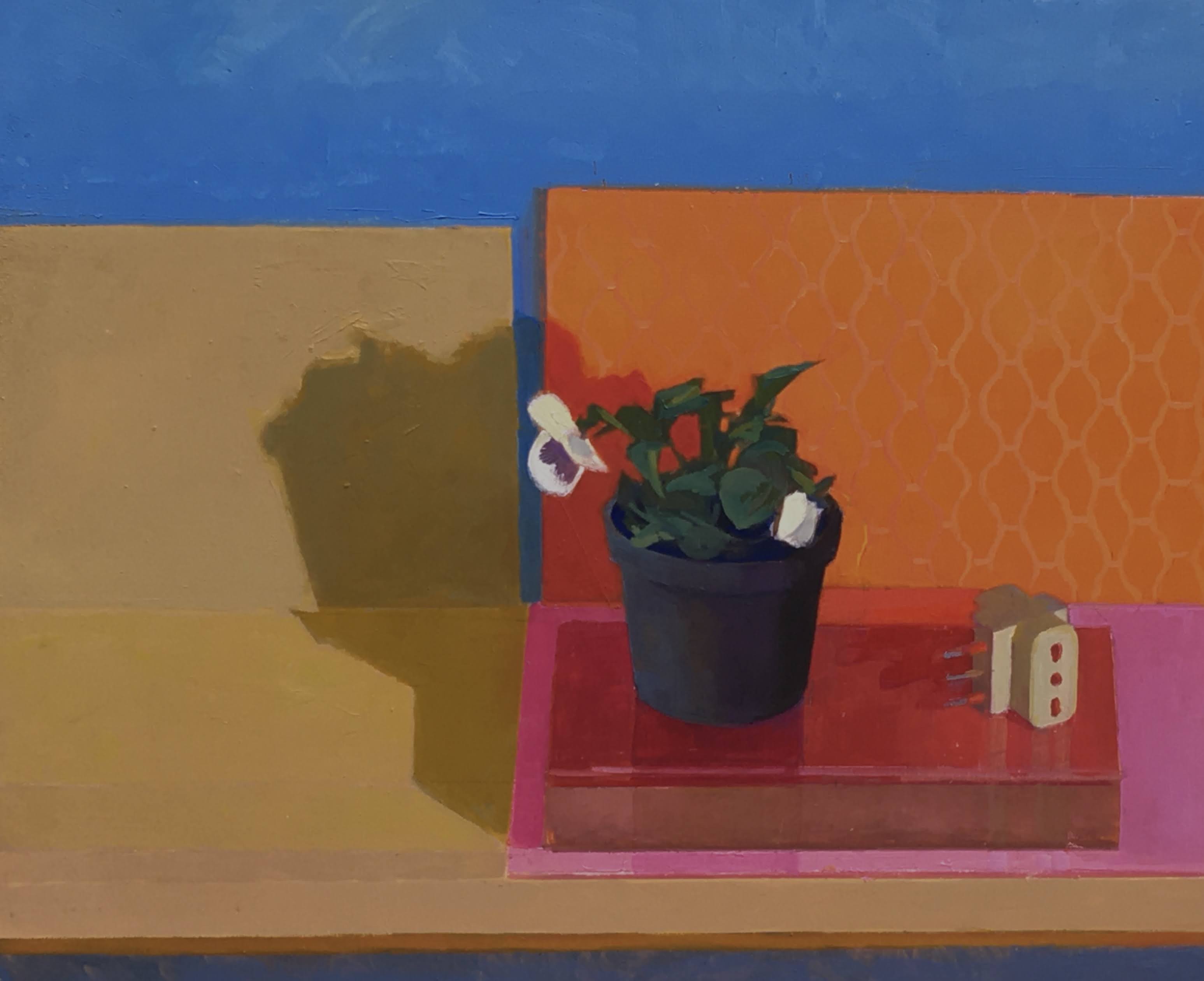 Pansie and Plug
30cm x 40cm
oil on board